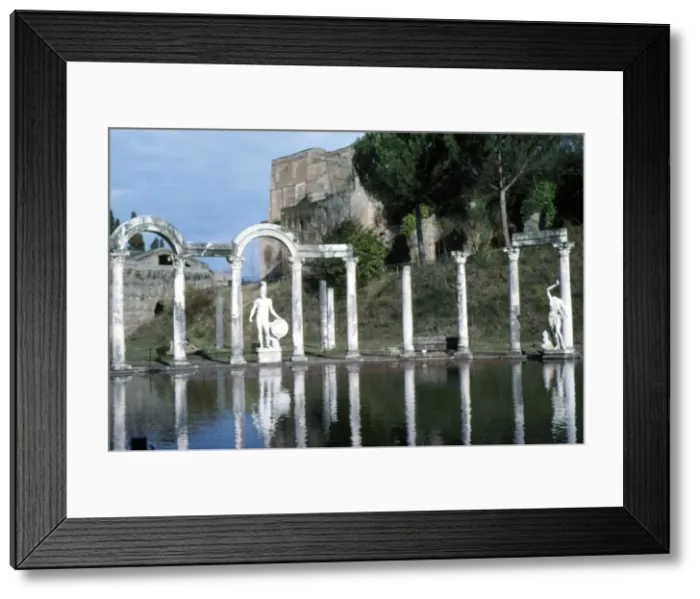 Framed Print : Canopus, Hadrians Villa (built 125-135), Tivoli, Italy, c20th century. Artist: CM Dixon Framed Print : Canopus, Hadrians Villa (built 125-135), Tivoli, Italy, c20th century. Artist: CM Dixon