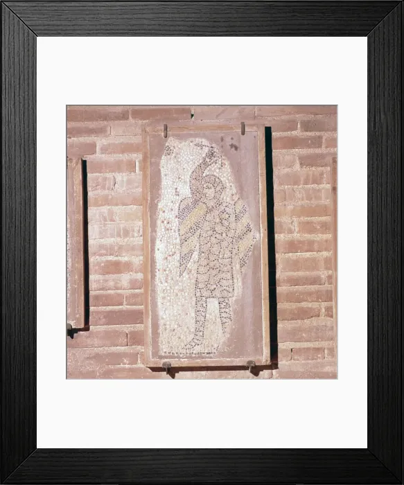 Framed Print : Soldier of the 4th Crusade, Mosaic in church of San Giovanni Evangelista, 13th century Framed Print : Soldier of the 4th Crusade, Mosaic in church of San Giovanni Evangelista, 13th century
