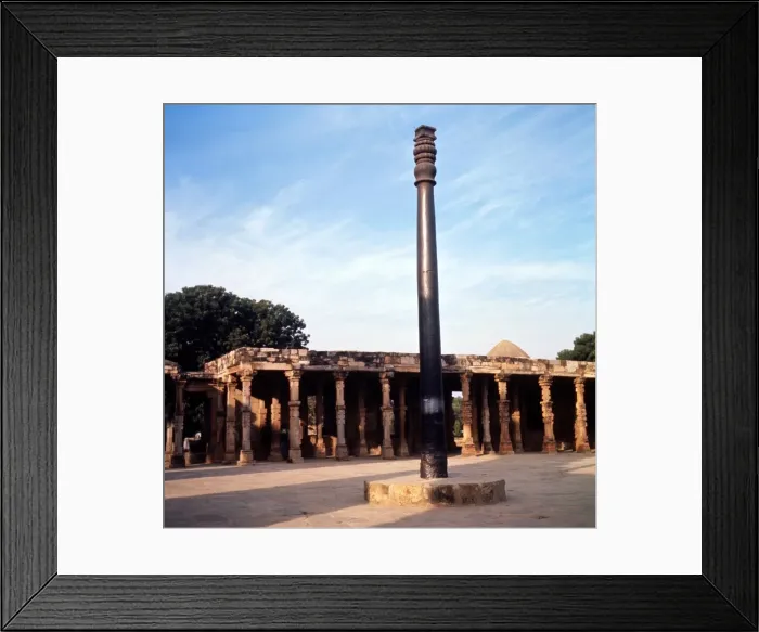 Framed Print : Asoka Pillar, Delhi, c20th century. Artist: CM Dixon Framed Print : Asoka Pillar, Delhi, c20th century. Artist: CM Dixon