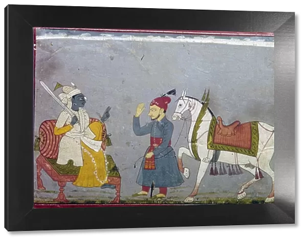 Vishnu in his 10th Incarnation as the White Houre Kalki, 1710-1720