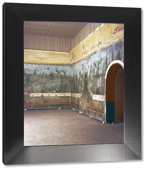 Room decoration in Livias villa, Prima Porta, Rome, late 1st century