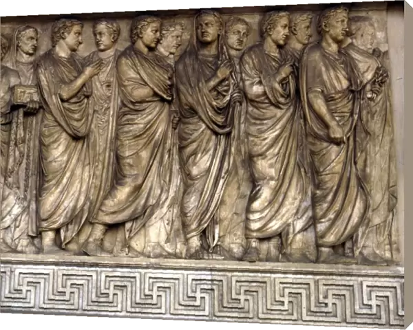 Members of Augustan family, Ara Pacis, Altar of Peace, Rome, 13 BC