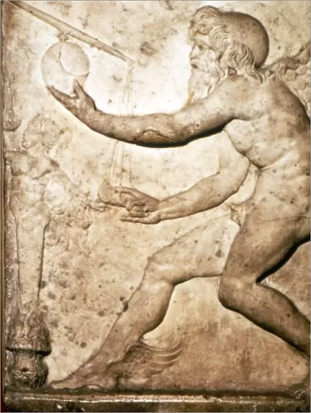 Roman Relief of Saturn