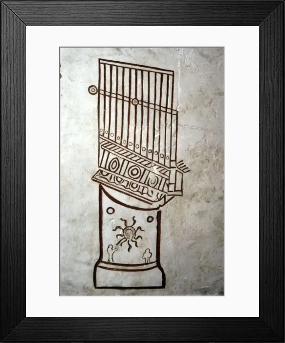 Framed Print : Roman Hydraulic Organ, church of St. Pauls, Rome, 4th century Framed Print : Roman Hydraulic Organ, church of St. Pauls, Rome, 4th century