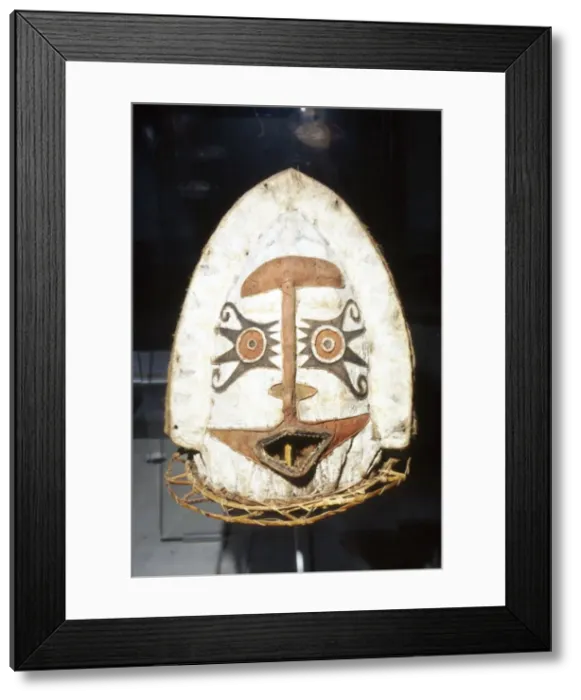 Framed Print : Eharo Mask, Papua New Guinea Framed Print : Eharo Mask, Papua New Guinea