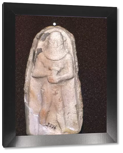 Terracotta Plague of the Hero, Gilgamesh, Old Babylonian, c2000BC-1600 BC