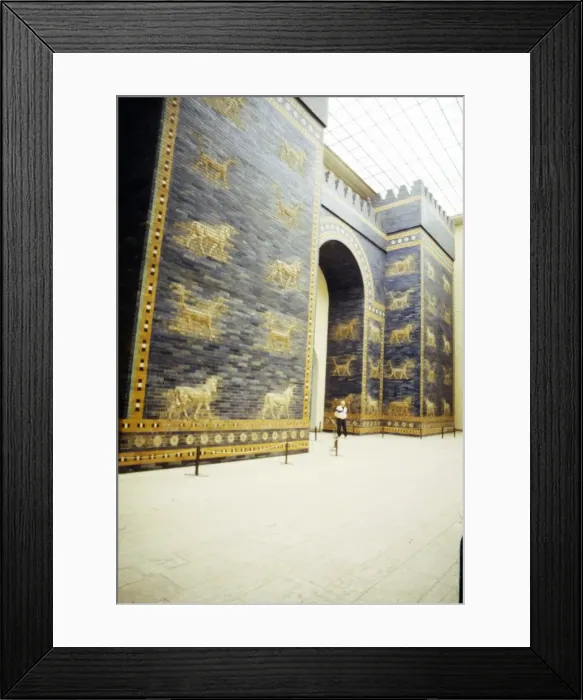 Framed Print : Ishtar Gate, Babylon, 575 BC, (c20th century) Framed Print : Ishtar Gate, Babylon, 575 BC, (c20th century)