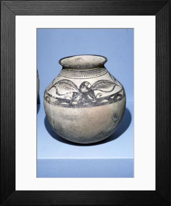 Framed Print : Mesopotamian Ceramic, c3100BC-500BC Framed Print : Mesopotamian Ceramic, c3100BC-500BC