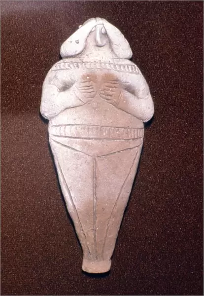 Terracotta Astarte or Ishtar figure, Third Dynasty of Ur, c2100 BC