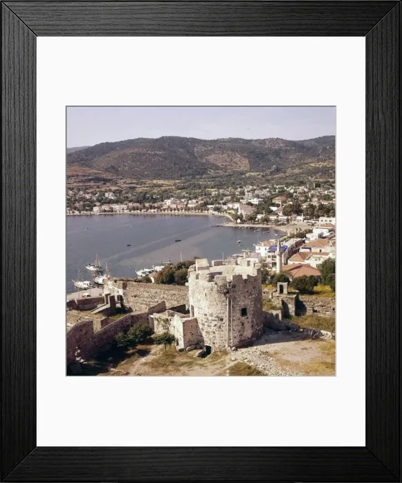 Framed Print : Bodrum, Turkey, c20th century. Artist: CM Dixon Framed Print : Bodrum, Turkey, c20th century. Artist: CM Dixon