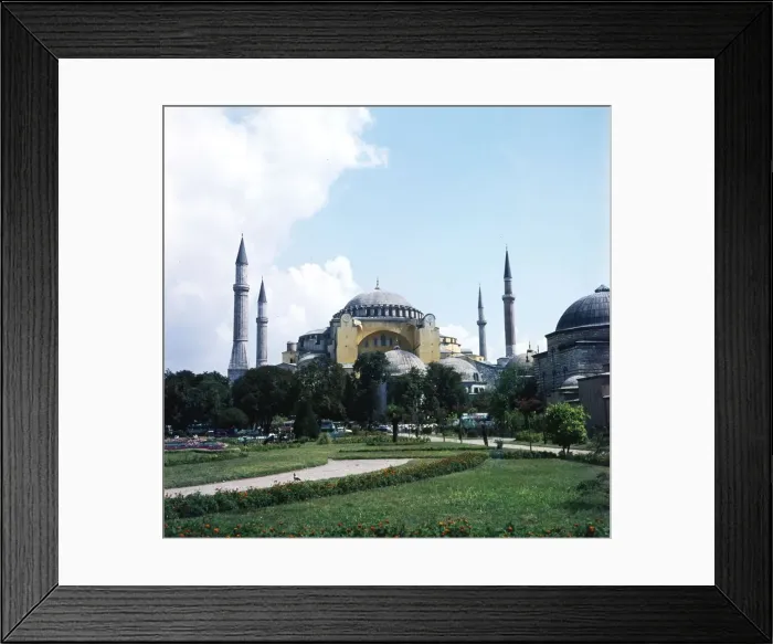 Framed Print : Aghia Sophia (St. Sophia) Byzantine Architecture, Istanbul, c20th century. Artist: CM Dixon Framed Print : Aghia Sophia (St. Sophia) Byzantine Architecture, Istanbul, c20th century. Artist: CM Dixon
