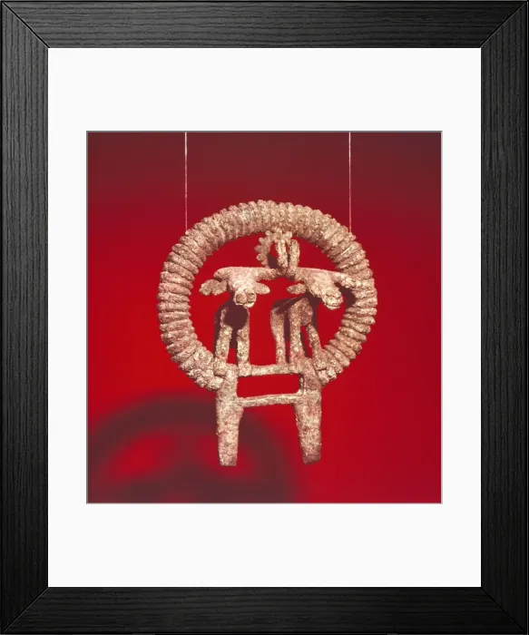 Framed Print : Hittite oxen, Turkey, c1600 BC-1350 BC Framed Print : Hittite oxen, Turkey, c1600 BC-1350 BC