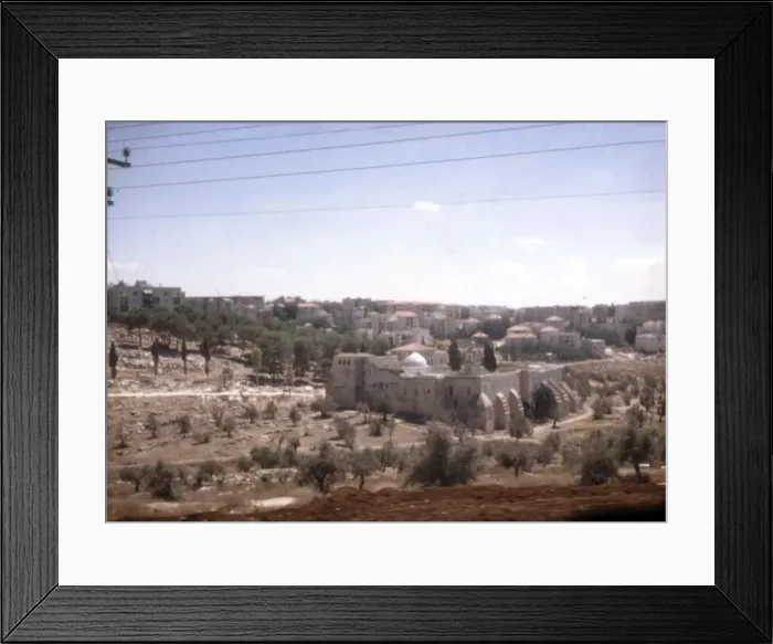Framed Print : Monastery of the Cross, Jerusalem, c20th century. Artist: CM Dixon Framed Print : Monastery of the Cross, Jerusalem, c20th century. Artist: CM Dixon