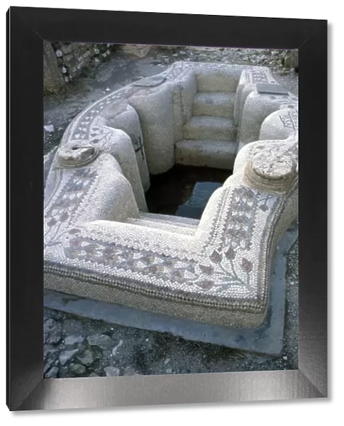 Early Christian Baptismal Bath at Roman forum of Sufetula, Sbeitla, Tunisia, c20th century