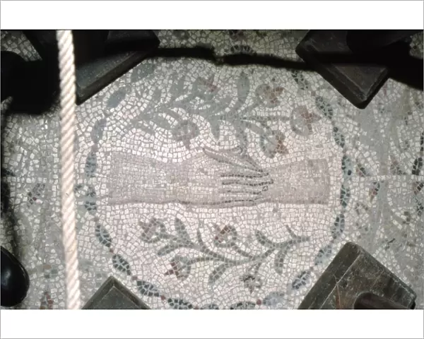 Roman betrothal mosaic, c2nd-3rd century