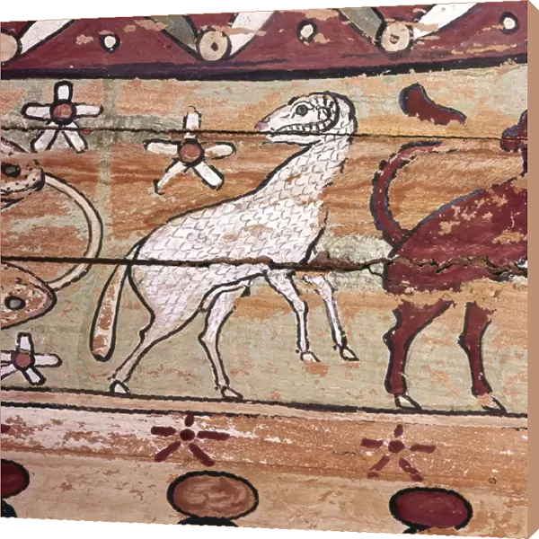 Ram, Zodiac Sign on inside of Egyptian Mummy-Case, 2nd century