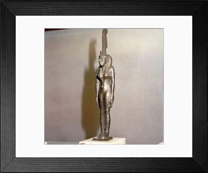 Framed Print : Egyptian bronze, Goddess Maat, (Truth), 26th Dynasty, c664BC-332BC Framed Print : Egyptian bronze, Goddess Maat, (Truth), 26th Dynasty, c664BC-332BC