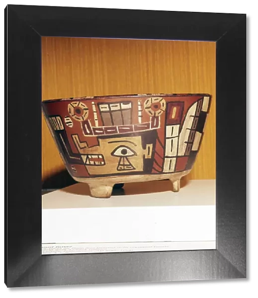 Pottery Bowl from Tiahuanaco Culture, Peru, 600-1000