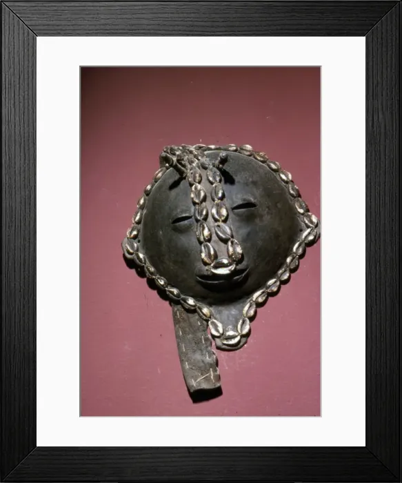 Framed Print : Mask from Burkina Faso Framed Print : Mask from Burkina Faso