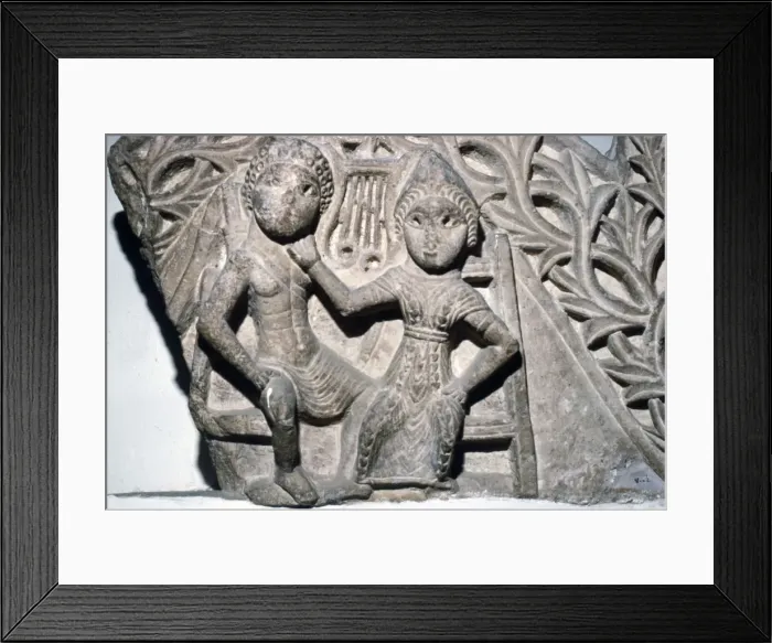 Framed Print : Orpheus and Euridyce, Beni-Souef, Egypt, 3rd century Framed Print : Orpheus and Euridyce, Beni-Souef, Egypt, 3rd century