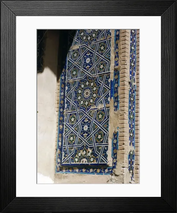 Framed Print : Domes of Mausoleum, Shah-i-Zinda Complex, Samarkand, 14th-15th century, (c20th century). Artists: CM Dixon, Unknown Framed Print : Domes of Mausoleum, Shah-i-Zinda Complex, Samarkand, 14th-15th century, (c20th century). Artists: CM Dixon, Unknown