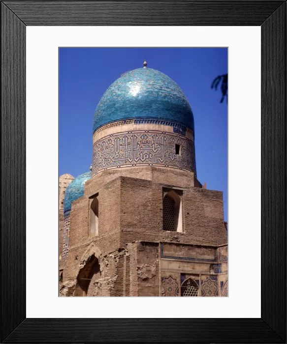 Framed Print : Domes of Mausoleum, Shah-i-Zinda Complex, Samarkand, 14th-15th century, (c20th century) Artists: CM Dixon, Unknown Framed Print : Domes of Mausoleum, Shah-i-Zinda Complex, Samarkand, 14th-15th century, (c20th century) Artists: CM Dixon, Unknown