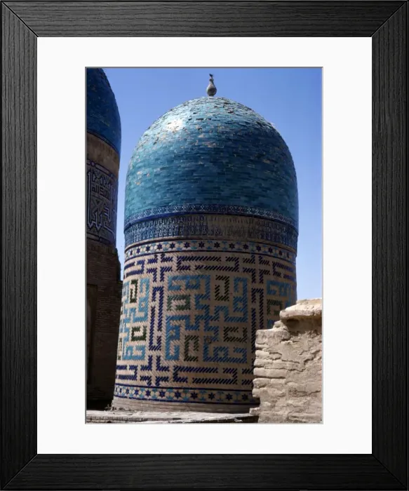 Framed Print : Domes of Mausoleum, Shah-i-Zinda Complex, Samarkand, 14th-15th century, (c20th century). Artists: CM Dixon, Unknown Framed Print : Domes of Mausoleum, Shah-i-Zinda Complex, Samarkand, 14th-15th century, (c20th century). Artists: CM Dixon, Unknown