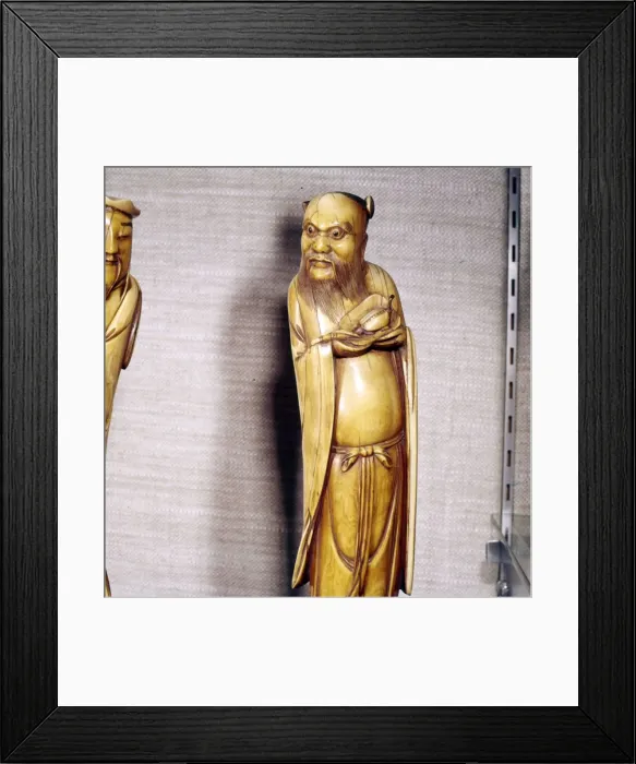 Framed Print : The Taoist Immortal, Chung Li Ch Uan, Chinese Ivory, Ming Dynasty, 17th century Framed Print : The Taoist Immortal, Chung Li Ch Uan, Chinese Ivory, Ming Dynasty, 17th century