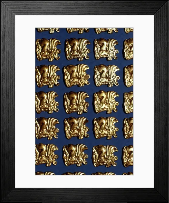 Framed Print : Scythian gold, c8th century BC-1st century BC Framed Print : Scythian gold, c8th century BC-1st century BC