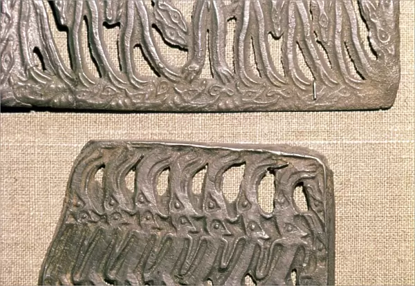 Bronze Plaque from Kama River area, relating to Shamanism, 3rd century BC-8th century