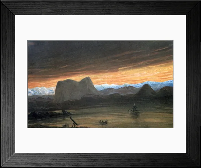 Framed Print : Total solar eclipse, 1851 (1857) Framed Print : Total solar eclipse, 1851 (1857)