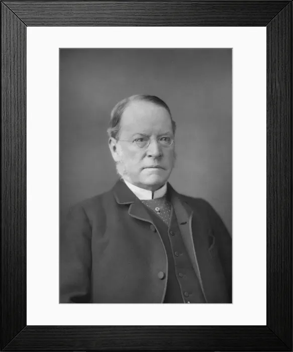 Framed Print : Lyon Playfair, Scottish chemist and politician, 1890-1894. Artist: W&D Downey Framed Print : Lyon Playfair, Scottish chemist and politician, 1890-1894. Artist: W&D Downey