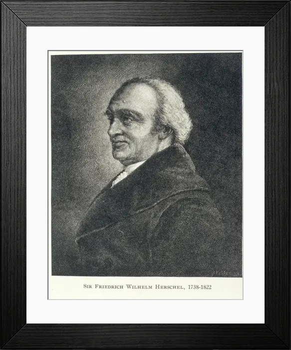 Framed Print : Sir Frederick William Herschel, 1800s Framed Print : Sir Frederick William Herschel, 1800s