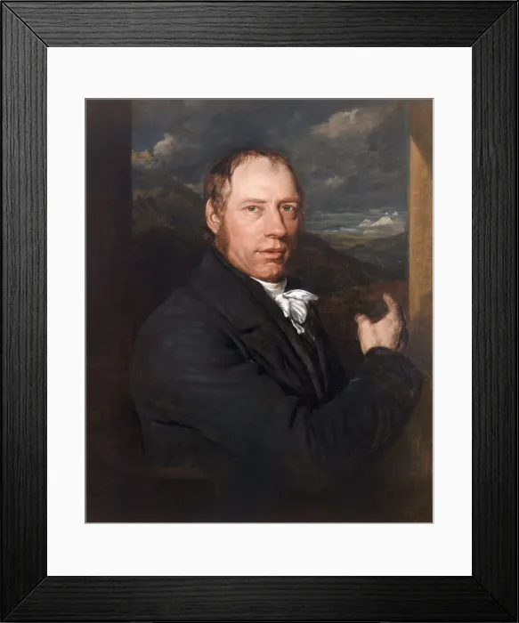 Framed Print : Richard Trevithick, English engineer and inventor, 1816. Artist: John Linnell Framed Print : Richard Trevithick, English engineer and inventor, 1816. Artist: John Linnell