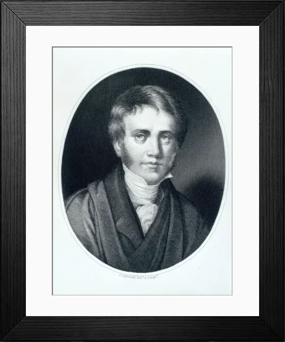 Framed Print : Sir John Herschel, astronomer and scientist, 1810s. Artist: Gaspare Gabrielli Framed Print : Sir John Herschel, astronomer and scientist, 1810s. Artist: Gaspare Gabrielli