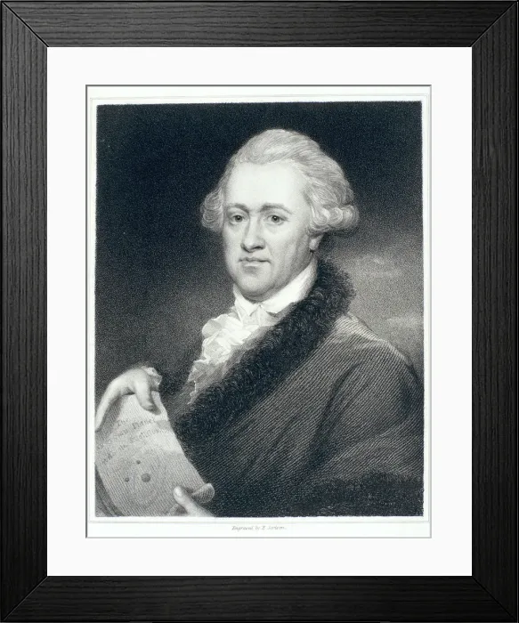 Framed Print : Sir William Herschel, astronomer, 1790s. Artist: John Russell Framed Print : Sir William Herschel, astronomer, 1790s. Artist: John Russell