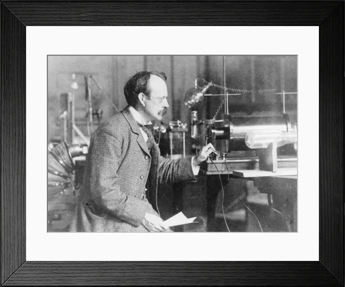 Framed Print : Sir Joseph John Thomson, physicist and inventor, 1900 Framed Print : Sir Joseph John Thomson, physicist and inventor, 1900