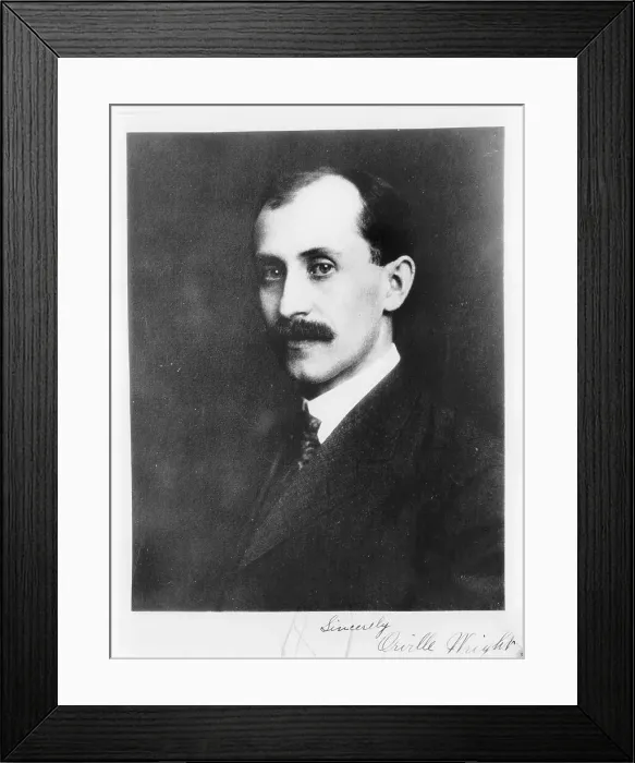 Framed Print : Orville Wright, 1903 Framed Print : Orville Wright, 1903