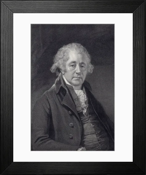 Framed Print : Matthew Boulton, engineer and industrialist, c1801. Artist: William Sharp Framed Print : Matthew Boulton, engineer and industrialist, c1801. Artist: William Sharp