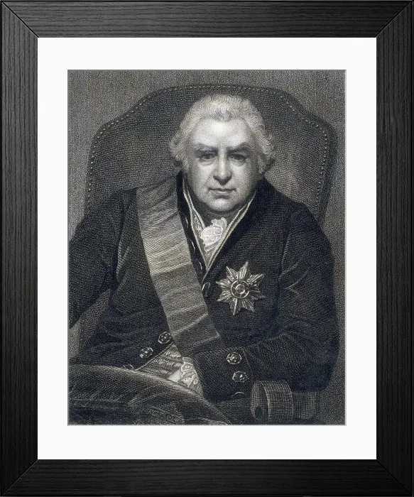 Framed Print : Joseph Banks, President of the Royal Society (PRS), botanist, 1800s. Artist: Thomas Philips Framed Print : Joseph Banks, President of the Royal Society (PRS), botanist, 1800s. Artist: Thomas Philips