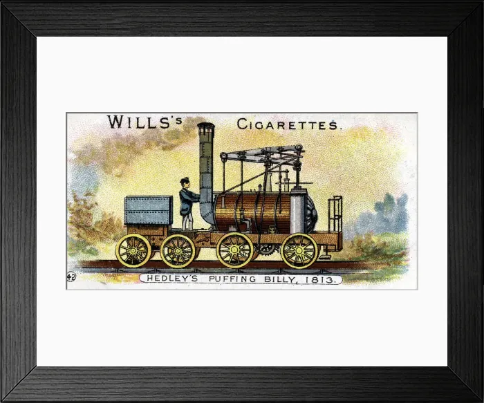 Framed Print : Hedleys Puffing Billy, 1813 (1901) Framed Print : Hedleys Puffing Billy, 1813 (1901)