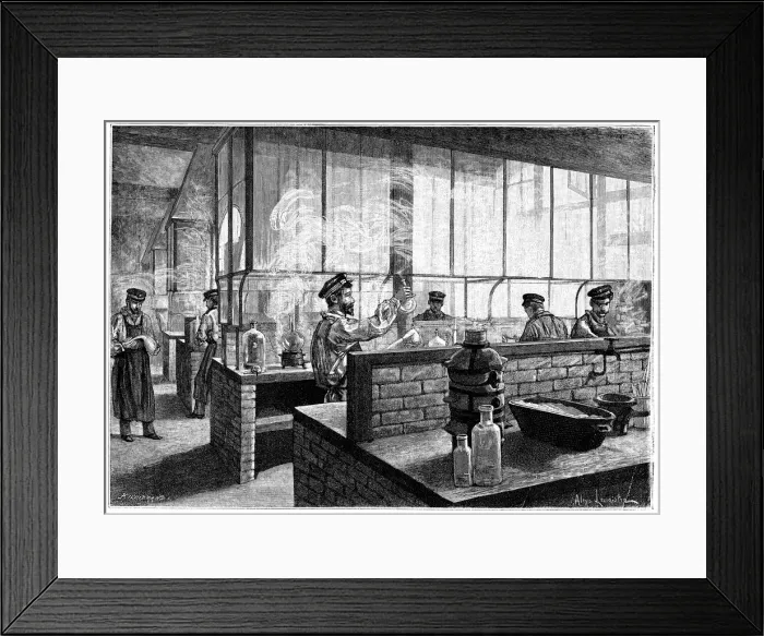 Framed Print : L Ecole Centrale des Arts et Manufactures, Paris, 1887 Framed Print : L Ecole Centrale des Arts et Manufactures, Paris, 1887