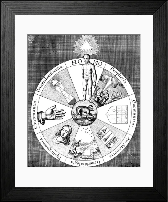 Framed Print : Synopsis of the diviners arts, 1617-1619 Framed Print : Synopsis of the diviners arts, 1617-1619