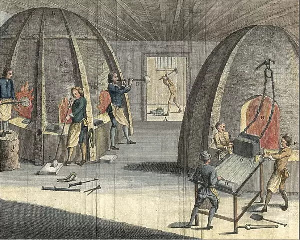 Glass manufacturing, 1760