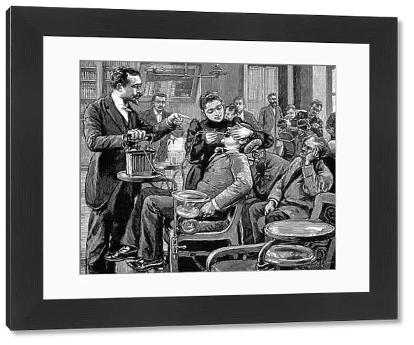 Clinic at the School of Dentistry, Paris, 1892