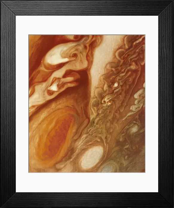 Framed Print : Great Red Spot on Jupiter, 1979 Framed Print : Great Red Spot on Jupiter, 1979