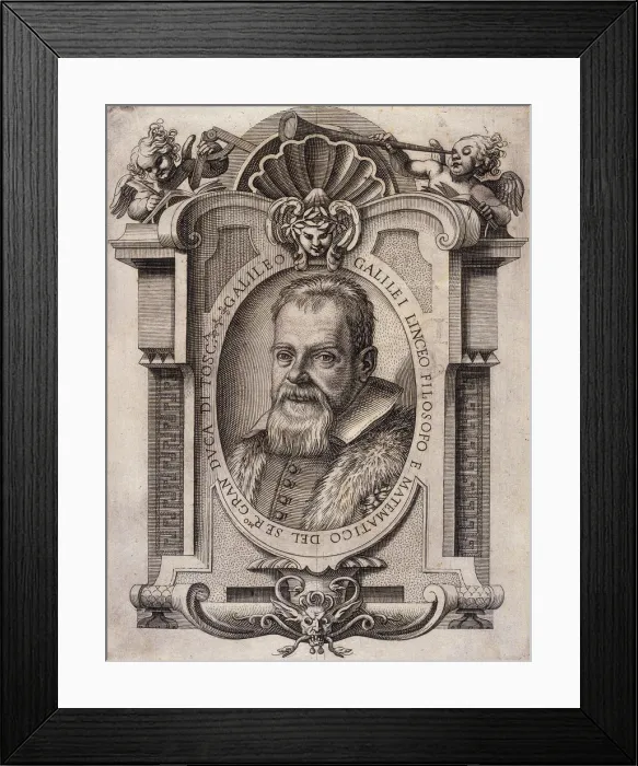 Framed Print : Galileo Galilei, 1623 Framed Print : Galileo Galilei, 1623