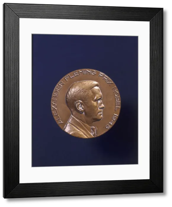 Framed Print : Alexander Fleming Prix Nobel 1945 Framed Print : Alexander Fleming Prix Nobel 1945