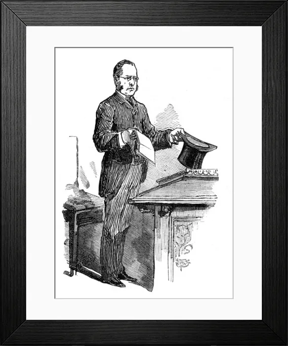 Framed Print : Lyon Playfair, Scottish chemist and politician, 1882 Framed Print : Lyon Playfair, Scottish chemist and politician, 1882