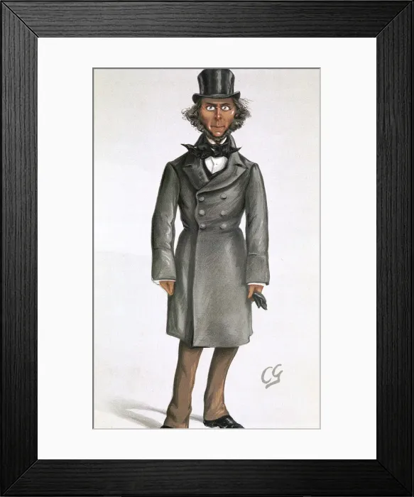 Framed Print : Herbert Spencer, English philosopher and sociologist, 1879. Artist: Francis Carruthers Gould Framed Print : Herbert Spencer, English philosopher and sociologist, 1879. Artist: Francis Carruthers Gould